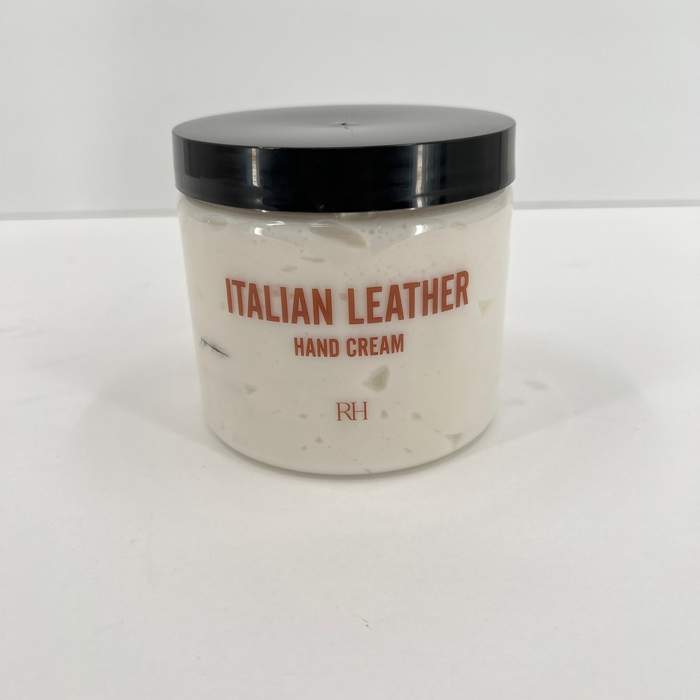 RH HOME RESTORATION HARDWARE Italian Leather Hand Cream Full Size NEW *RESTOCKED - Picture 4 of 6